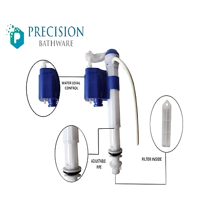 ONE PIESE TOILET FLUSH ABS HIGH PRESSURE FITTING SET-2
