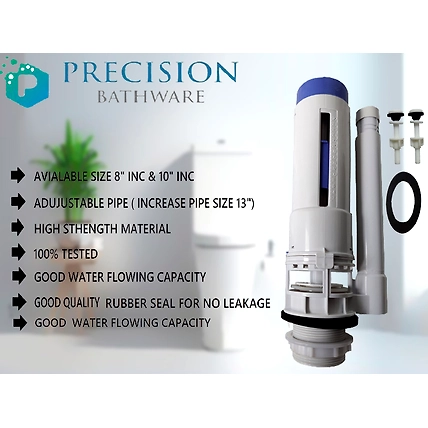 TWO PIESE TOILET (COUPLED) ABS HIGH PRESSURE FLUSH FITTING SET-1