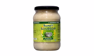 BourNeel's® Soursop Fruit Jar 500 gm Pack of 1 | No Preservatives | Immunity & Energy Booster | Organic Natural & Real Healthy Graviola Laxman Phal Fruit | High Vitamin C |