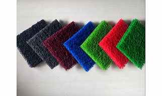 Soft mat PVC(Polyvinyl Chloride) Textured Rubber Floor Cushion Mat Anti skid mat