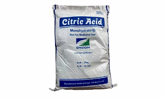 Citric Acid Monohydrate, Packaging Size: 25 kg, Packaging Type: Hdpe Bag