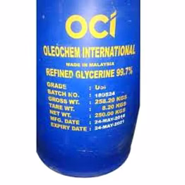 glycerine 99% imported, grade standard: industrial grade
