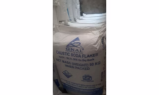 Industrial Grade Caustic Soda Flakes, 50 Kg Bag, >99%