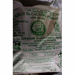 industrial bleaching powder, for water disinfectant, 25 kg