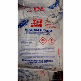 industrial grade bleaching powder, for water disinfectant, 25 kg