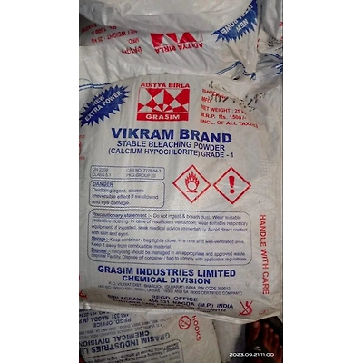 Industrial Grade Bleaching Powder, For Water Disinfectant, 25 KG-1043