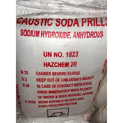 Industrial Grade Caustic Soda, 50 Kg Bag, Powder-1050