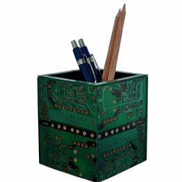 eco-friendly | e-waste recycled | desk organizer pen stand