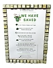 Eco-friendly | E-waste computer white keys & plastic (MLP - Multi Layered Plastic) recycled | Photo Frame | A4 Size