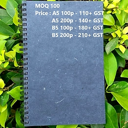 SOT | Ecofriendly | Denim Recycled Title | Corporate Diary | Agricultural waste Recycled Paper