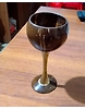 Coconut Shell Wine Cup | Upcycled | Wooden Stand