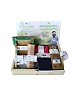 Zero Waste Hamper | Recycled Diary, Photo frame, Pen Set, Tray, Tote Bag | Bamboo Brush | Wood Comb