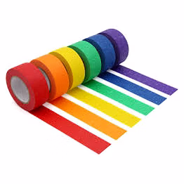 customer requirment colour tape