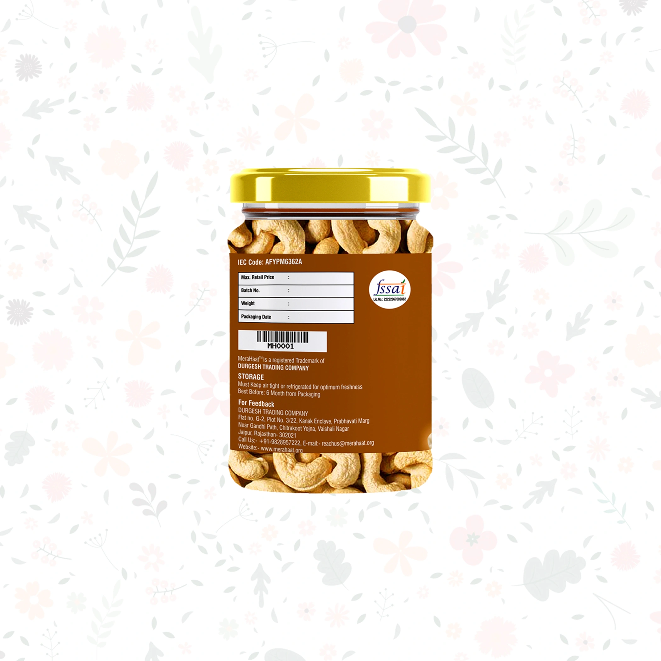 Whole Cashews(Grade W240)-1