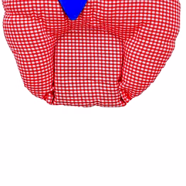 merahaat rie/mustard pillow