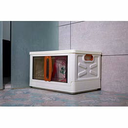 plastic folding double door wardrobe storage organizer
