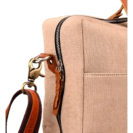 TLWH THE LEATHER WAREHOUSE Handmade Best canvas Laptop Bag with Sustainable Style for the Professional