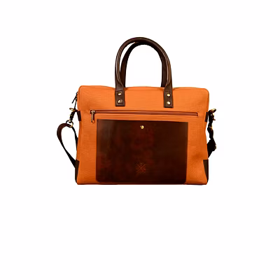 TLWH THE LEATHER WAREHOUSE Messenger Bag With Adjustable Shoulder Strap and pockets Water Resistant, Fits upto 13-16" Laptops (Unisex)
