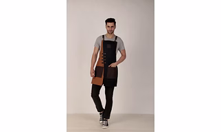 Apron (Leather) for all purpose Chef,Kitchen, Butchery,BBQ, Cooking, Mechanic and Grill Ideal Aprons for Men and Women