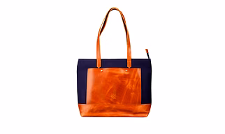Handcrafted Latest Stylish Tote Bag for Girls & Women Sturdy Canvas Material Double Shoulder Straps Ladies Handbag Purse For Daily & Office Use Zip Pocket