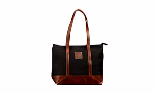 Women's Tote Bag Spacious, Stylish, Sturdy Handbag with Zip Closure  Made of Canvas Material For Daily and Office Use