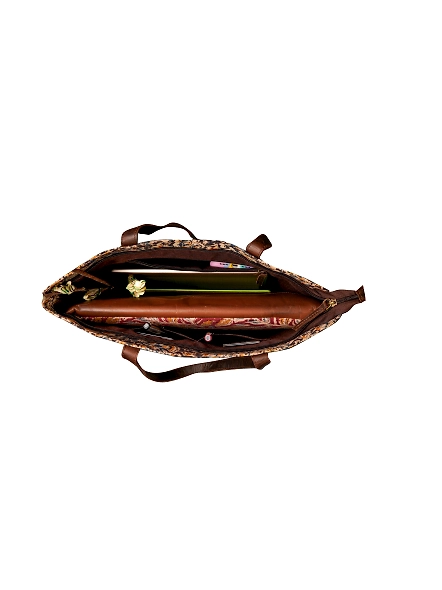 black leather laptop bag