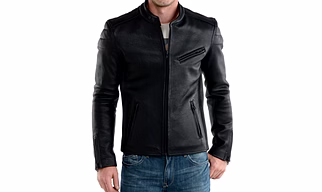 Men's Genuine Leather jacket fully customized