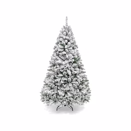 snow christmas tree