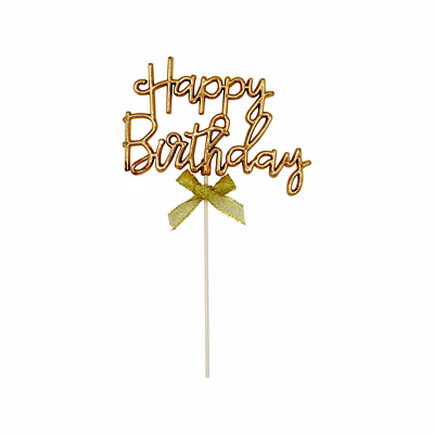 3d cake topper