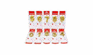 Golden Number Candle