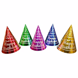 metallic cap