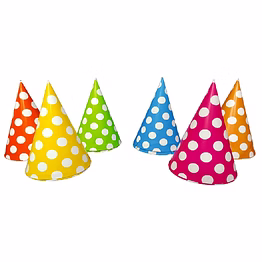 polka dot cap