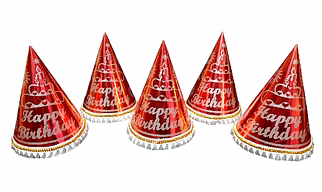Metallic Cap with Satin strip