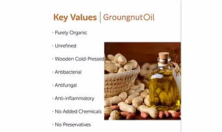 wooden press groundnut oil