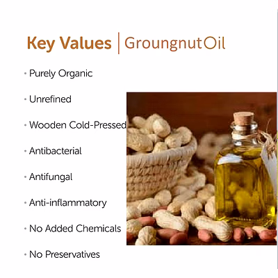wooden press groundnut oil