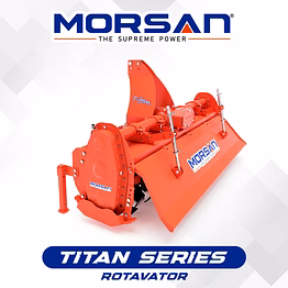 morsan titan series rotavator