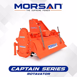 captain series rotavator