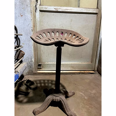cast iron bar stool