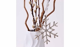 BRILLANCE SNOWFLAKE DECORATION - S