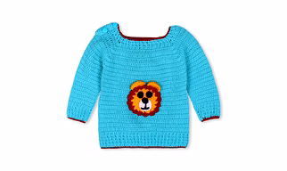 Handmade Crochet Knitted Sweater for Boys & Girls for Wedding Birthday Party Photography Baby Showers New Born 0-24 Months Above Made in India