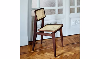 Rattan Chair - Small Backing - Wooden