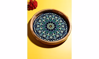 Wooden Handicraft Kitchen Serving Tray - Mandala Art