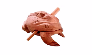 wooden frog musical percussion instuments