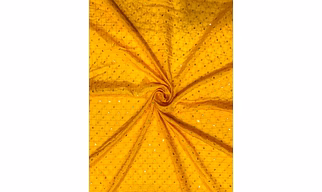 Sequence Embroidery Chex Design Fabric