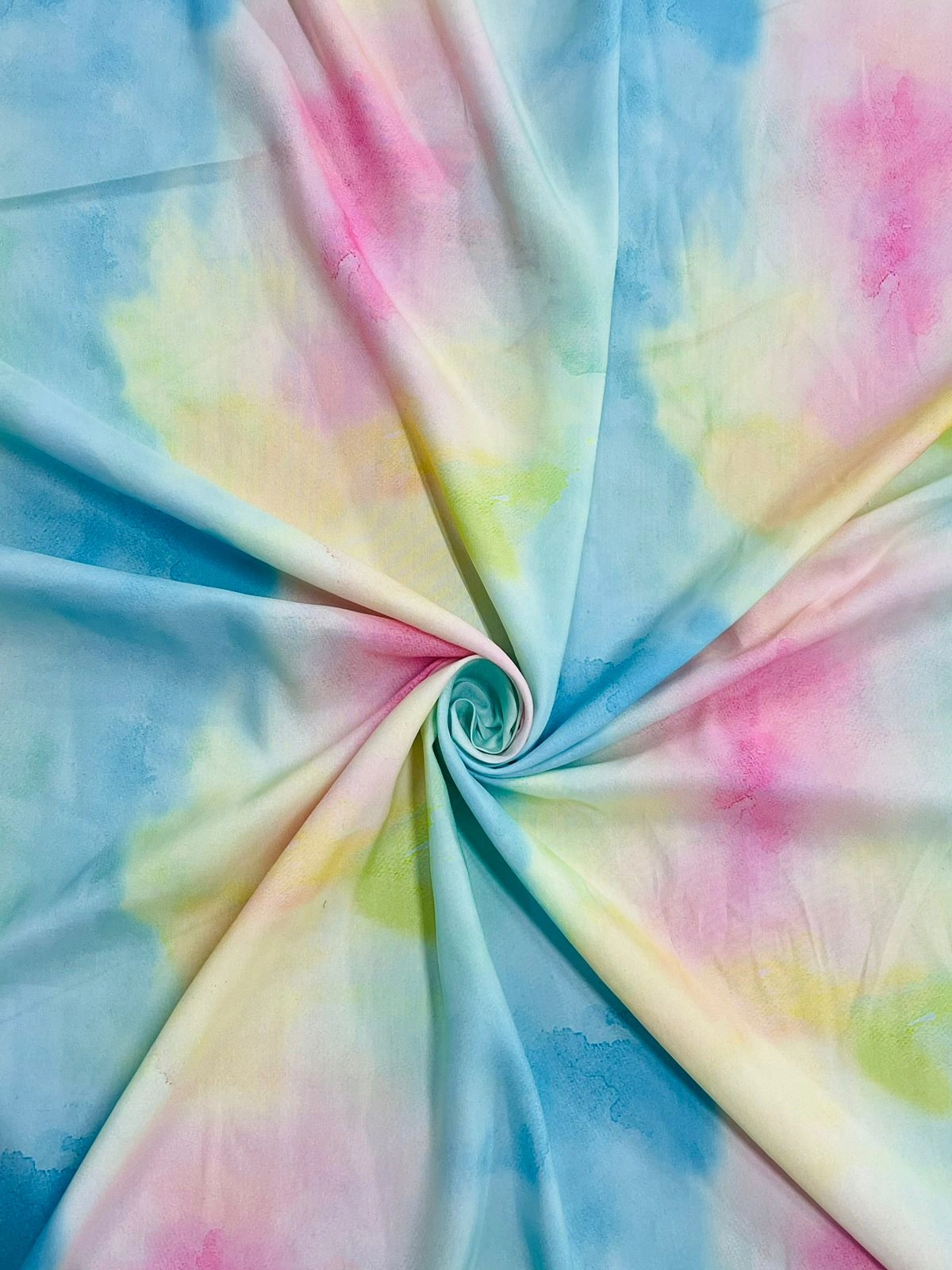 RAINBOW SHEADSH COLOURFULL DIGITAL PRINTED FABRIC-2