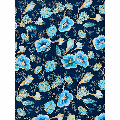 texdiva international pvt. ltd 100% viscose natural crepe position printed fabric