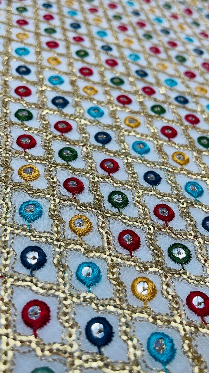 3+5MM Sequence Heavy Embroidery Fabric-3