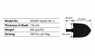 MUWO Spade No.2