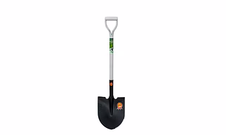 MUWO Round Shovel with 1 Side Cutting Teeth