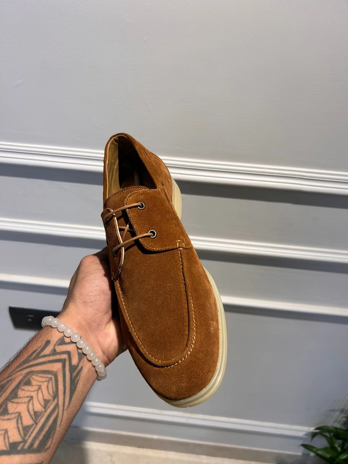 Men Boat Leather Shoes-12568890